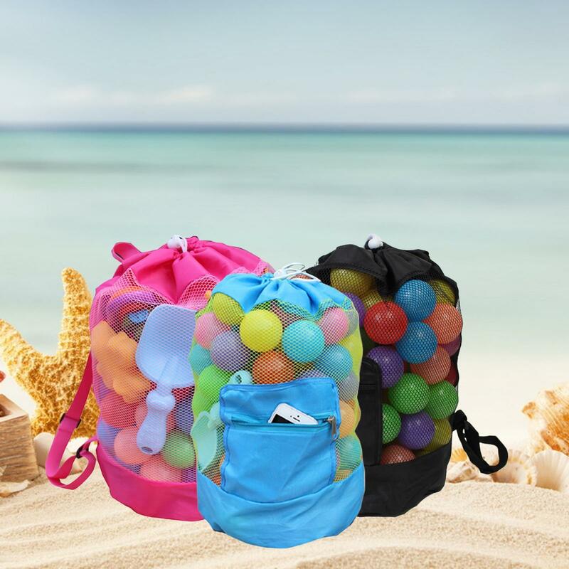 Bolsa de recogida de concha ligera para niños, accesorios de vacaciones de Picnic
