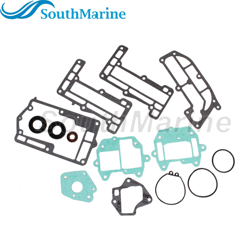 Kits de junta de embalagem inferior para Yamaha, motor do barco, 6G1-W0001-00, 6G1-W0001-01, 6G1-W0001-02, 6G1-W0001-A2, 18-99117, 6G1-W0001-A2