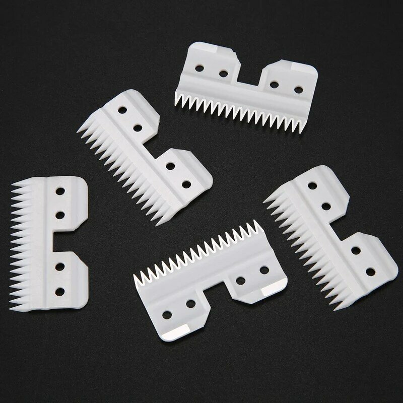 18 zębów 10 sztuk/partia maszynka do strzyżenia zwierząt Ceramiczne ruchome ostrze standardowe A5 rozmiar ostrza i trwałe