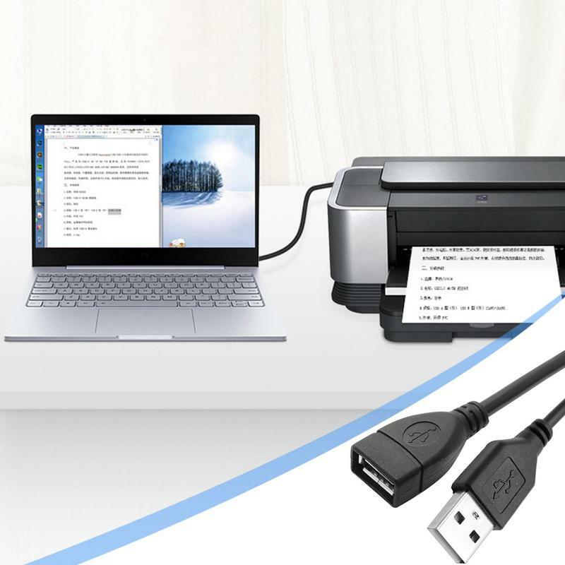 USB 2,0 Verlängerung kurzes Kabel Kabel für Smart TV PS4 Geschwindigkeit Daten verlängerung Ladekabel Stecker zu Buchse 0,5 m 0,6 m 0,7 m 0,8 m