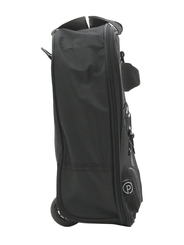 กระเป๋าดัฟเฟิลโพลีเอสเตอร์แบบล้อลากขนาด32 "สีดำ