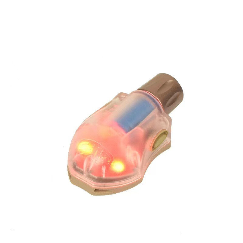 Luce di segnalazione per casco tattico lampada a LED IR lampade di sopravvivenza per casco tattico con nastro magico