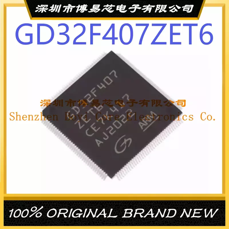 GD32F407ZET6 Paket LQFP-144 Kontroler Mikro CIP IC Asli Baru (MCU/MPU/SOC)