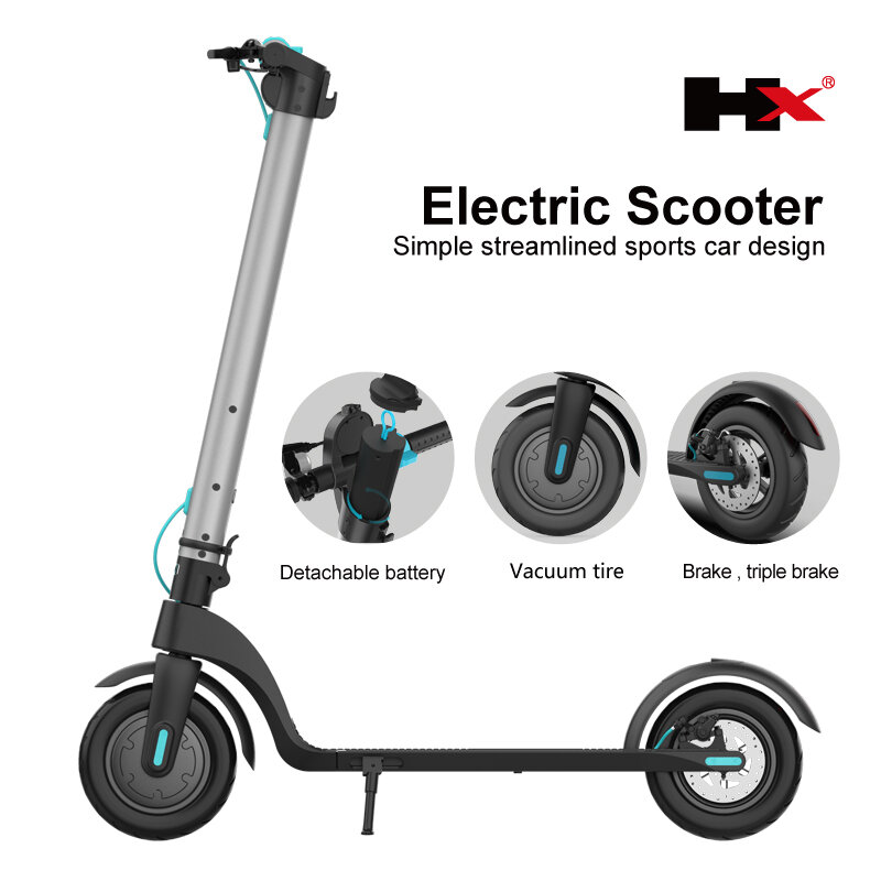 2023 New Inflatable Air Wheels Folding Electric Scooter Re-chargeable Mini Scooter Skateboard For Child Adults Hot Sale