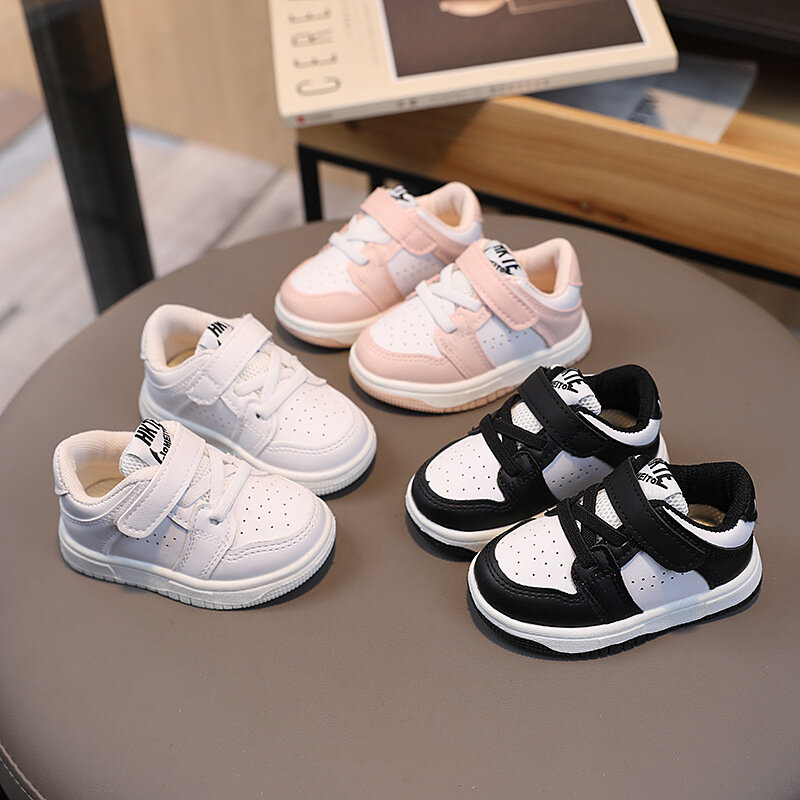 Cool Fashion Sports Baby Girls Boys Shoes Hook&Loop 5 Stars Excellent Infant Tennis Classic Kids Children Casual Sneakers