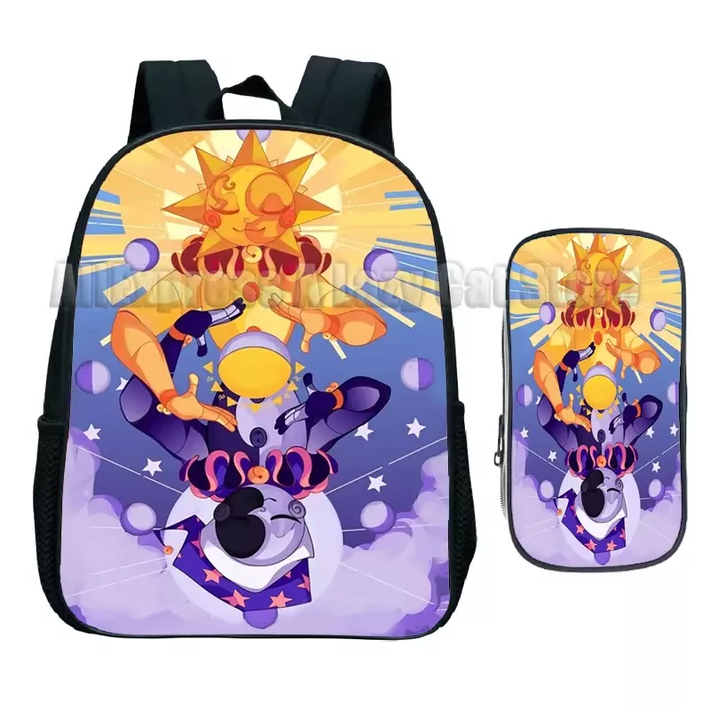 Sundrop-mochila de jardín de infantes Moondrop para niños y niñas, morral escolar de seguridad de 2 piezas, Breach Sunrise, para regalo