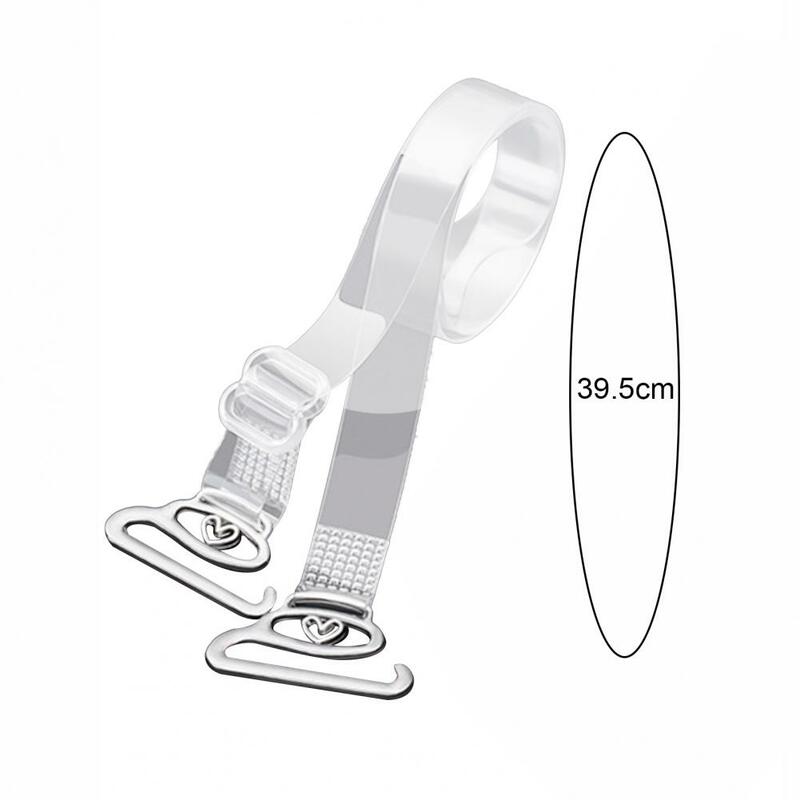 1 Paar BH Schulter gurte transparente Flexibilität unsichtbar verstellbare Anti-Rutsch-BH-Träger für den täglichen Gebrauch