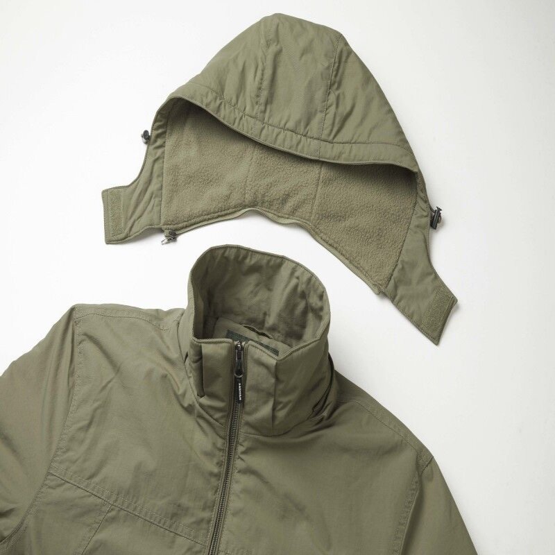 Новая высококачественная Мужская куртка с капюшоном Штурмовик осень-зима Роскошная модная повседневная уличная спортивная ветрозащитная и теплая куртка