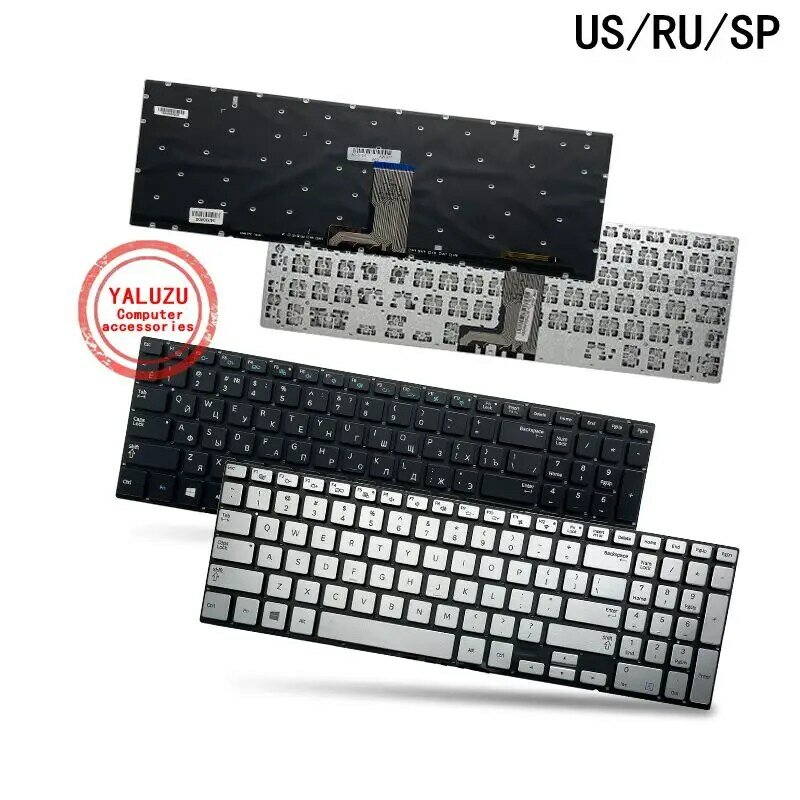 Новая английская клавиатура для ноутбука US/RU/SP ДЛЯ Samsung NP 880Z5E 770Z5E 780Z5E 870Z5E 670Z5E 680Z5E