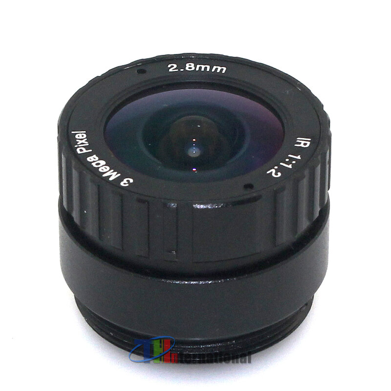 3MP 2.5mm 2.8mm CS Lens Suitable for both 1/2.5" and 1/3" CCTV CMOS Chipsets For HD IP Cameras and Security Camera