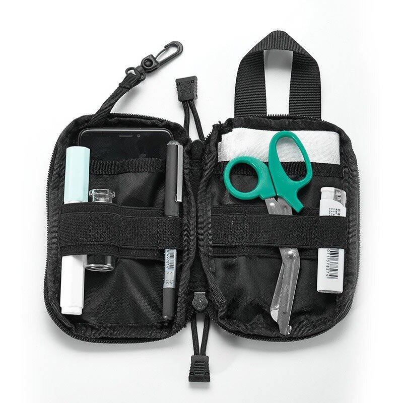 Тактическая сумка-кошелек для ежедневного использования для кемпинга и охоты, комплект тактической первой помощи Molle, медицинская сумка, сумка для аварийных медицинских принадлежностей, военные комплекты