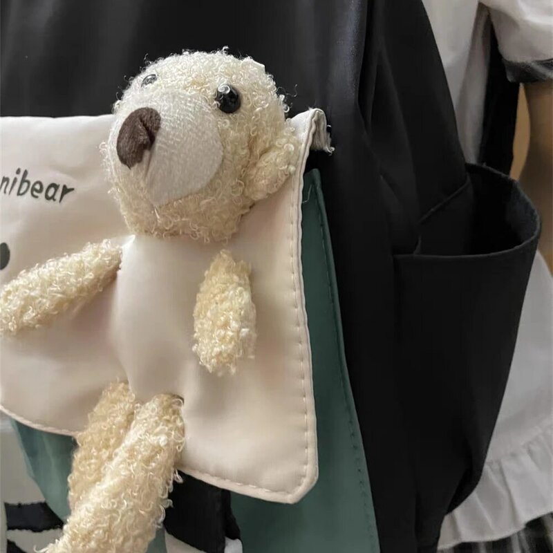 Nome personalizzato zainetto per scuola materna per bambini zaino per orso simpatico cartone animato personalizzato ragazzi ragazze borse per libri di moda per la scuola primaria