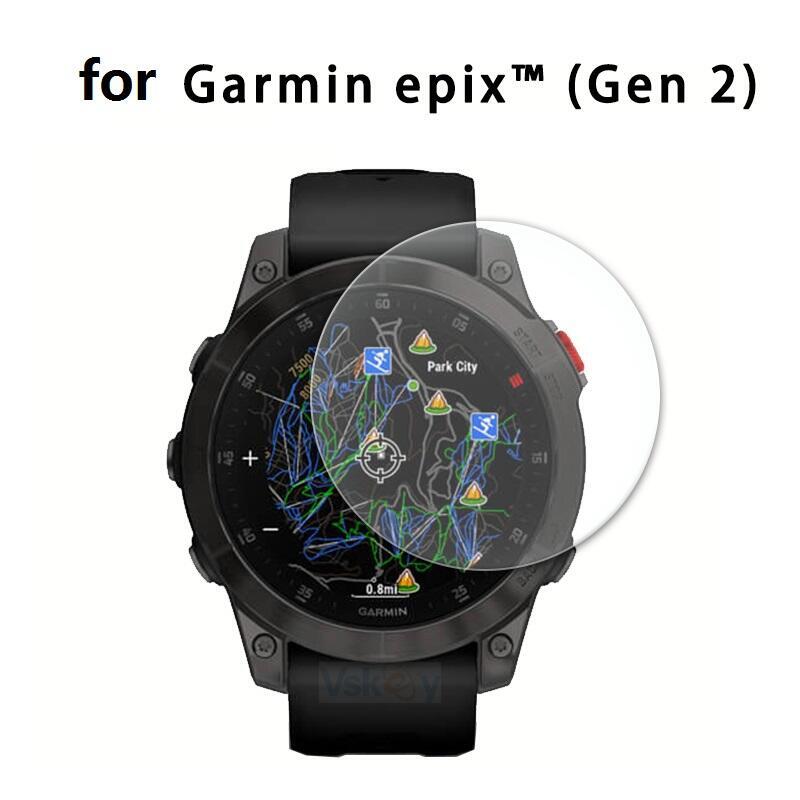 Pellicola salvaschermo da 5 pezzi per Garmin Epix Pro Gen 2 51mm 47mm / Epix Gen2 Smart Watch pellicola protettiva antigraffio in vetro temperato