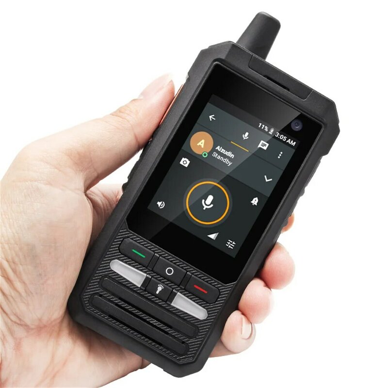 UNIWA-walkie-talkie F80S de 2,4 pulgadas, teléfono 4G resistente, 1GB de RAM, 8GB de ROM, 4000mAh, Android 10, Spreadtrum, SL8541E, cuatro núcleos, 1,4 GHz