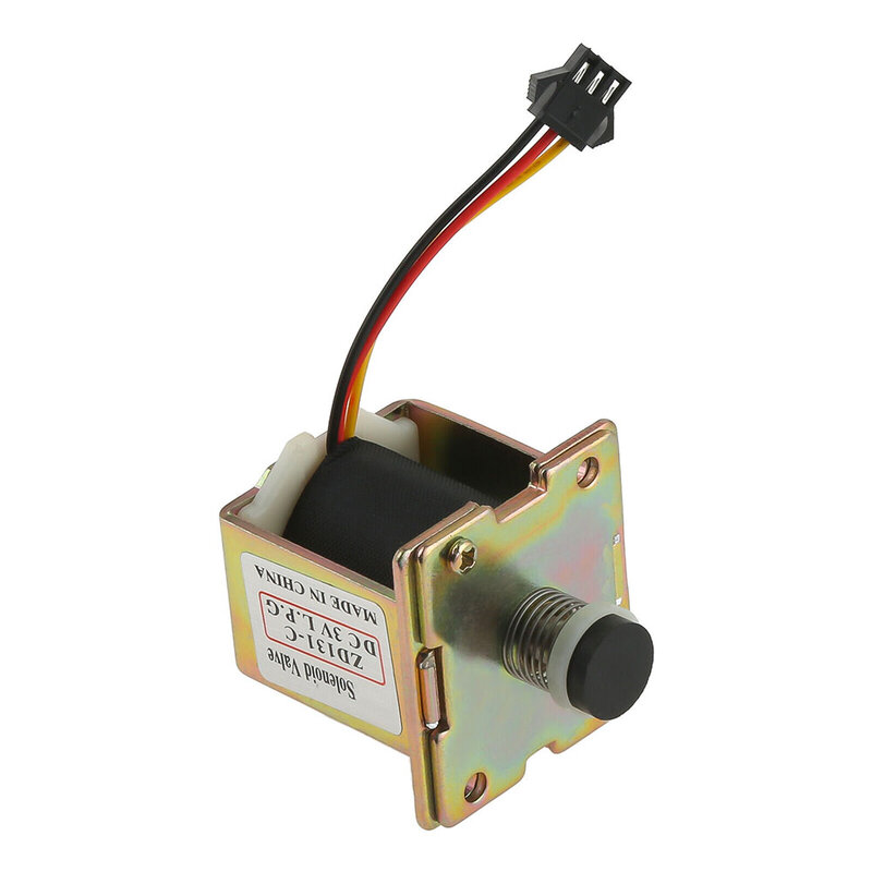 ZD131-B электромагнитный клапан для газового водонагревателя, 3 В постоянного тока, самовсасывающий электромагнитный клапан, запчасти для клапанов с обратными монтажными отверстиями
