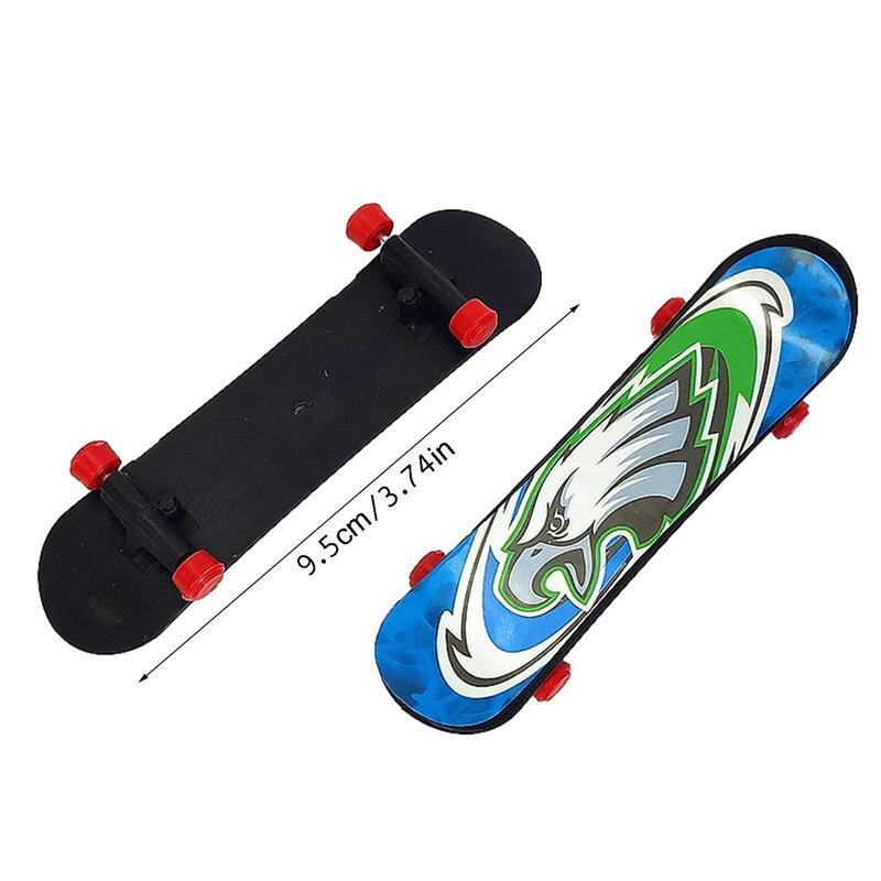 Mini Chic Finger Skateboards Outside Skate Boards Finger Board Game Toys For Kids Teen Adult Finger Skater Party Favor