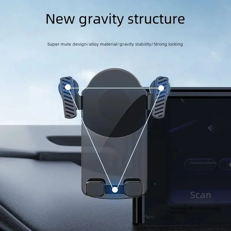 Baojun-Soporte de teléfono para coche versión de pantalla, soporte de navegación silencioso por gravedad 730, soporte Universal para vehículo, no recargable