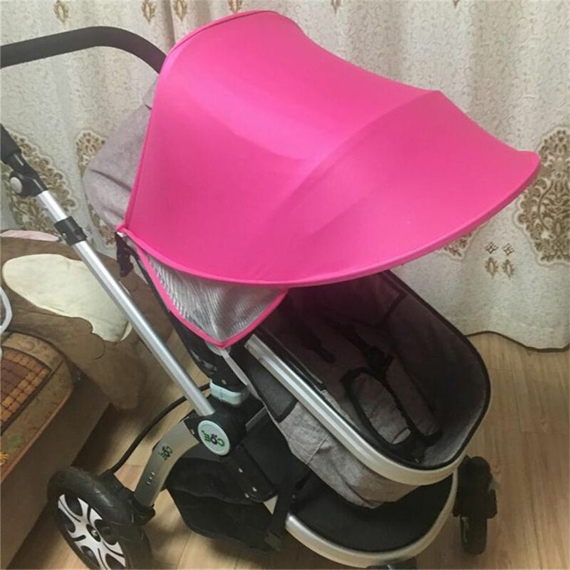Weatherproof Pram Stroller Accessories Car Seat Sun Hood Carriage Sun Shade Baby Stroller Sun Visor Pushchair Cap