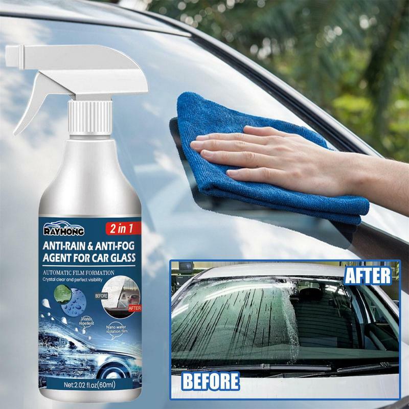 Defogger For Windshield Anti Fog Spray For Car Windows Automobile Anti Rain And Fog Coating Agent Auto Glass Hydrophobic Agent