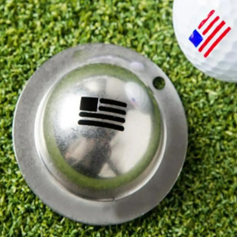 Golf Line Marker Anti-Rost Golf Scribe Metall markierung wieder verwendbare Golfball Line Drawing Marker