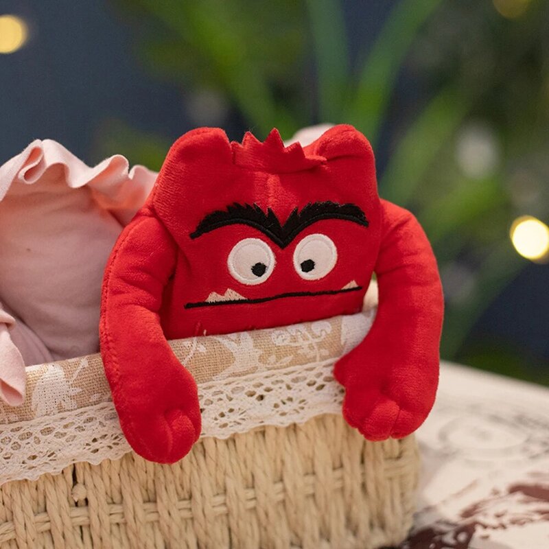 2023 heißer Verkauf die Farbe Monster Emotion Plüschtiere Baby beschwichtigen Emotion Plüsch niedlichen ausgestopften Puppen Kind Weihnachten Geburtstags geschenk