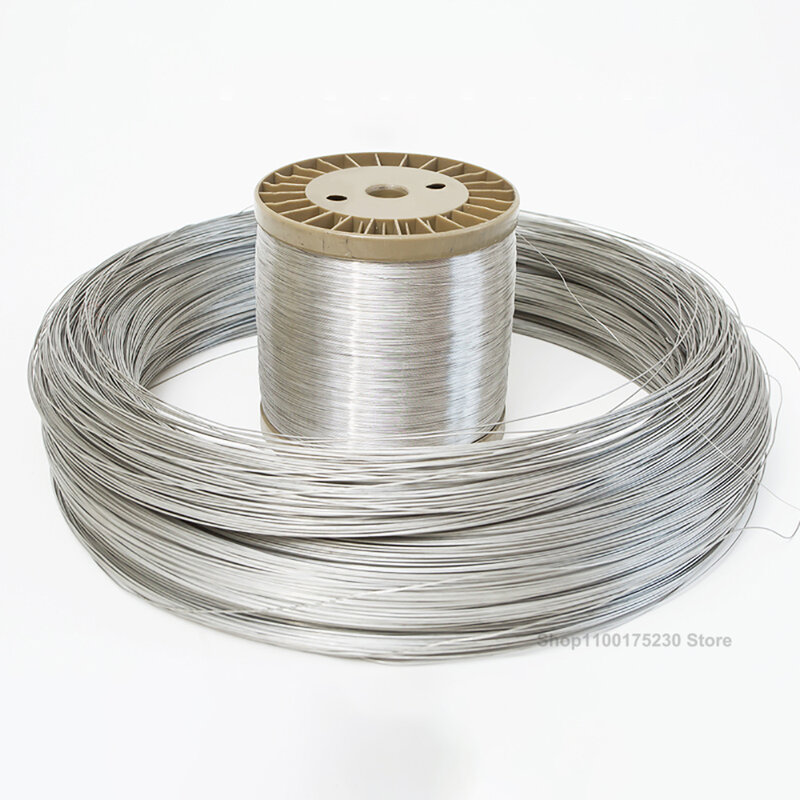304 Stainless Steel Wire Soft Steel Wire 0.1/0.2/0.3/0.4/0.5/0.6 0.8/1.0/1.2/1.5/2/2.5/3mm Single Strand Round Bright Silk
