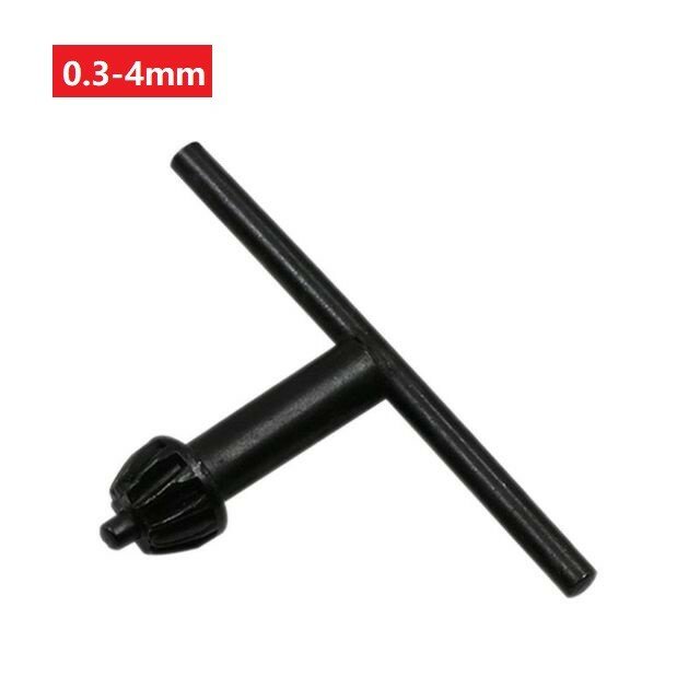 Newest Pratical Durable Hot Sale Drill Chuck Key 0.3-4mm 1pcs Accessory Black Chuck Replacement Rotary Tools Tool