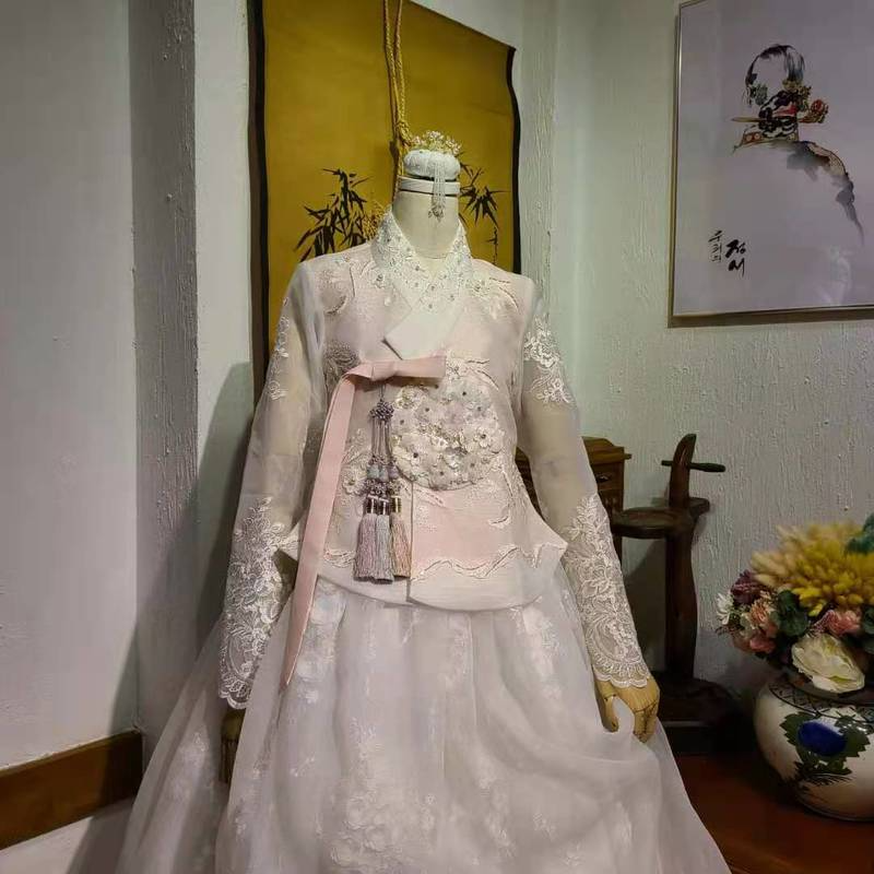 Hanbok Koreanische Folk Kostüm Braut Hochzeit Hochzeit Zeremonie Toast Hanbok Hochzeit Kleid Damen Kleidung