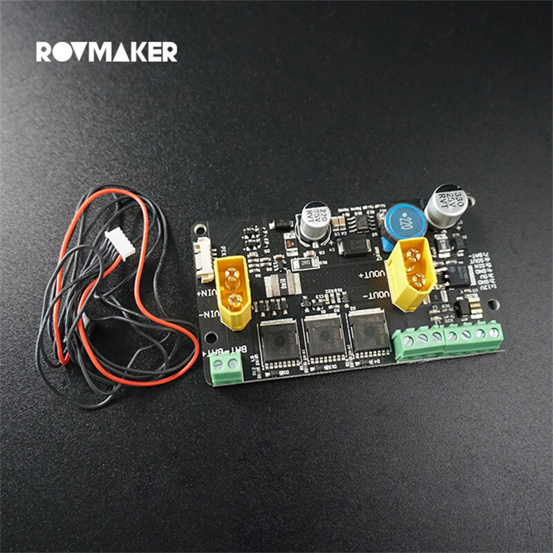 ROVMAKER papan manajemen daya Robot bawah air modul distribusi Ammeter MOS saklar arus tinggi untuk RC AUV OV