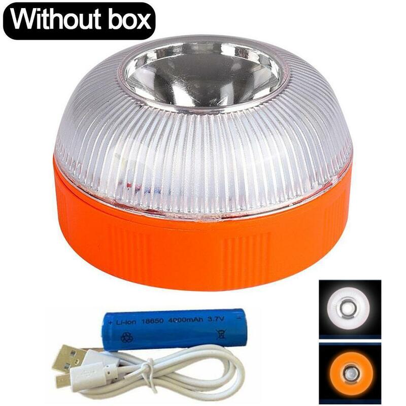 Emergency Light V16 Homologated DGT Approved Car Emergency Beacon Light Rechargeable Magnetic Induction Strobe Lights New