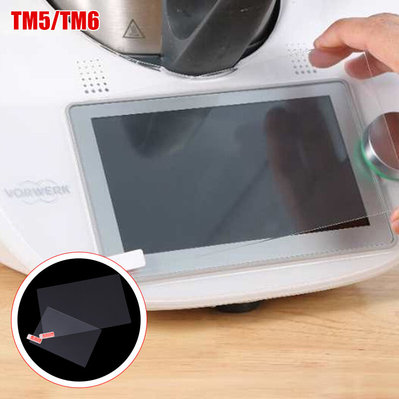 1pcs Shatter Impact Shock Protection TM6 Screen Protector Film Scratch Resistant Durable For Thermomix TM5/TM6 Screen