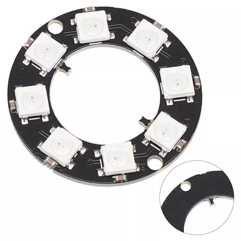 Brand New LED Ring Driver Development Board 5050 Built-in 5V Individual Addressable RGB LED NeoPixel Ring For ArduinoWS2812