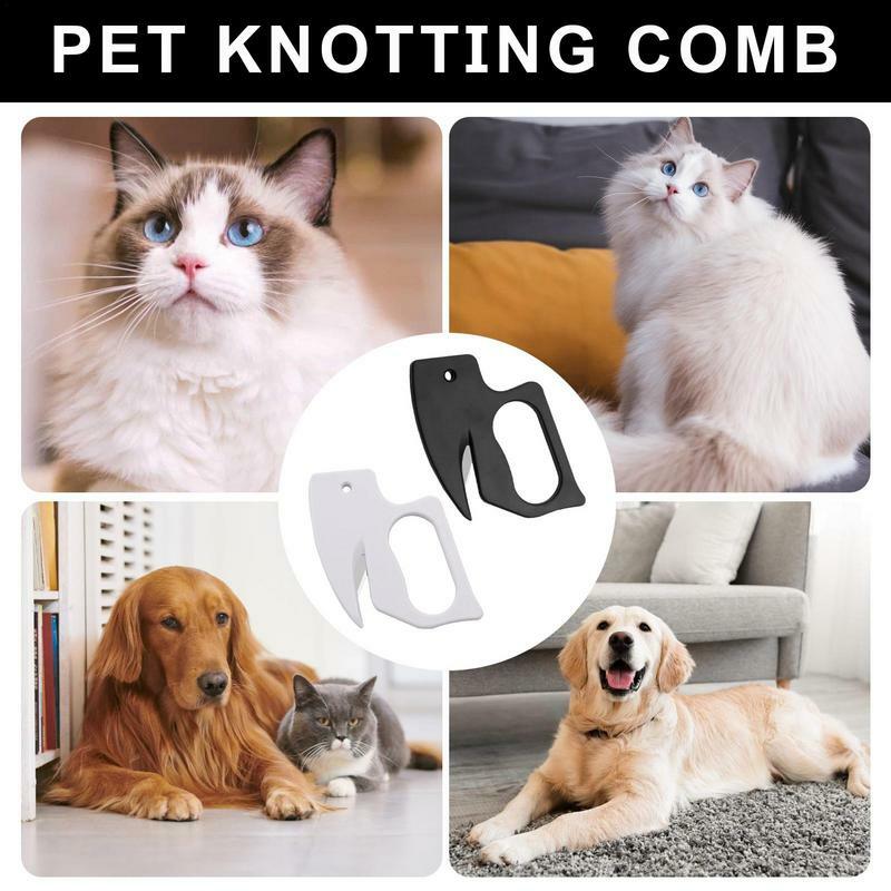 Knotting Comb For Cats New De Knotting Comb For Dog And Cat Ergonomic Knot Remover For Removing Tangled Knotted Hair for puppies