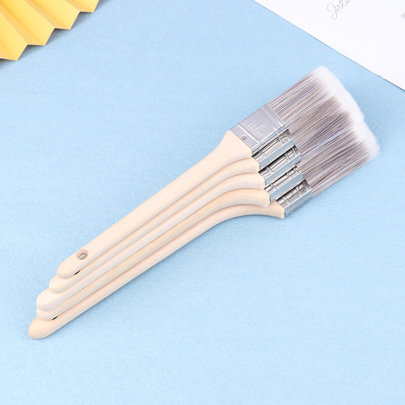 1pcs Paint Brushes Durable Wooden Handle Bristle Premium Painting Tool Brush for Furniture Home Wall Painting