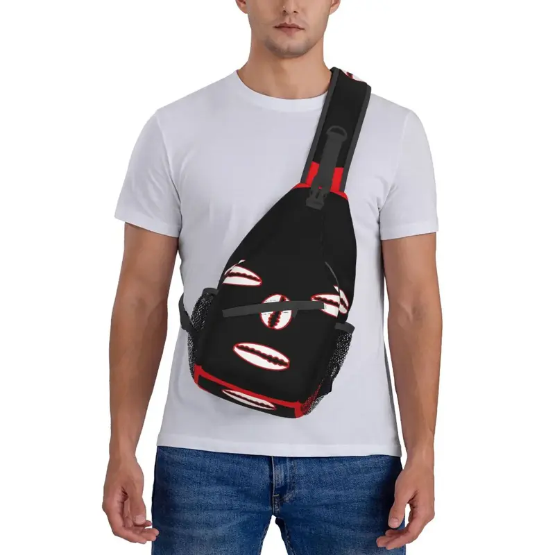 Eleggua torba na klatkę piersiowa modna z zamkiem błyskawicznym siatkowa torba codzienny torba na klatkę piersiowa krzyżowy po przekątnej w wielu stylach