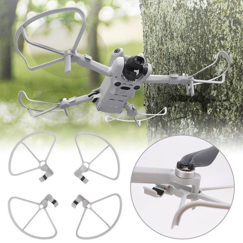 Drone Blade anti-tabrakan, kamera udara baling-baling Anti-gores pelepas cepat Bumper pelindung untuk DJI MINI 4 PRO Z2N2