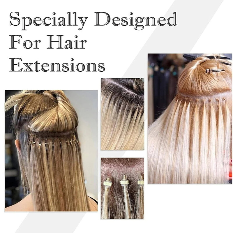 Profissional Hair Extension Alicate, Puxando Gancho, Micro Silicone Anéis Bead Device Tool Kits, Hair Styling Ferramentas Acessório, 200 Pcs