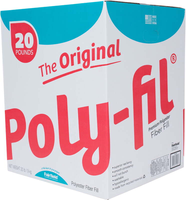 Oryginalny poli-fil®Pudełko do napełniania włókien poliestrowych Premium, 5lb