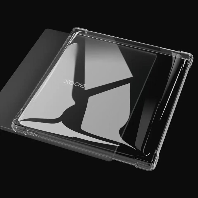 2ชิ้น/1ชิ้น/ล็อตสำหรับ ONYX BOOX Leaf 3 2023 7 "eBook เคสฝาหลัง TPU ใสพร้อมถุงลมนิรภัย4ถุงกันกระแทก