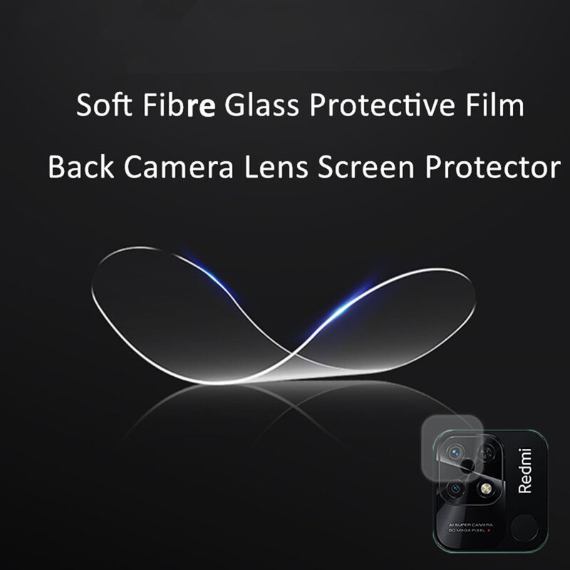 Tempered Glass For Xiaomi Redmi 10C Screen Protector + Camera Soft Lens Film For Redmi 10 C