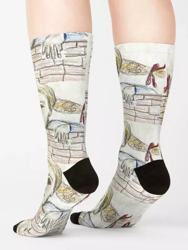 I AM LOOKING-Conjunto de calcetines de moda para hombre y mujer