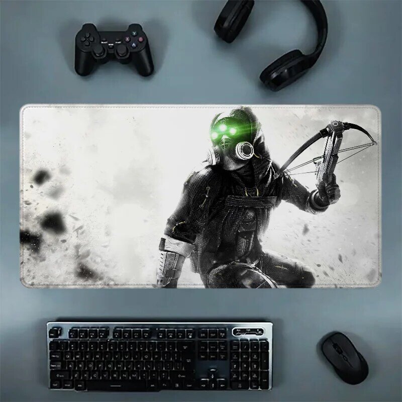 Splinter Cell Conviction Large Mouse Pad 900x400 Pc Accessories Mousepad Gamer Deskmat Desk Mat Game Mats Gaming Mause Anime Xxl