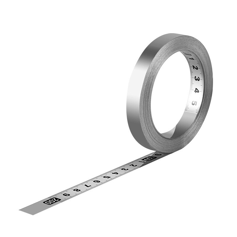 Stainless Steel Ruler Can Be Pasted. The Office Supplies Can Be Pasted With The Ruler Rod The Mechanical Table Saw Ruler 0.8-3m