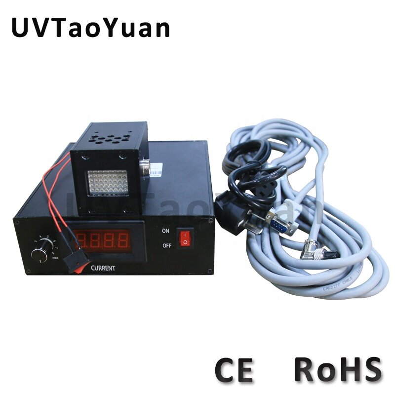 100W UV LED Lamp 395nm Curing System for flated printer