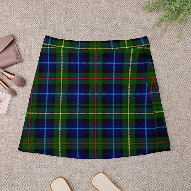Minifalda de tartán para mujer, falda de Clan Smith, minifalda