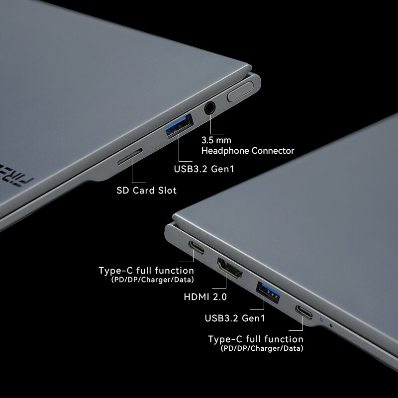 FIREBAT-Laptop U4 ultrafinos, 14 ", AMD Ryzen 7, 7735HS, 7840HS, 32GB, 1TB, SSD, Portátil, 2560x1600, BT5.2, 90Hz, Notebook