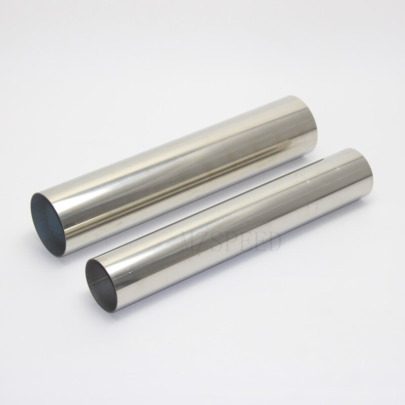 length 300mm 304 stainless steel pipe outer diameter 51/63/76/89 mm steel pipe