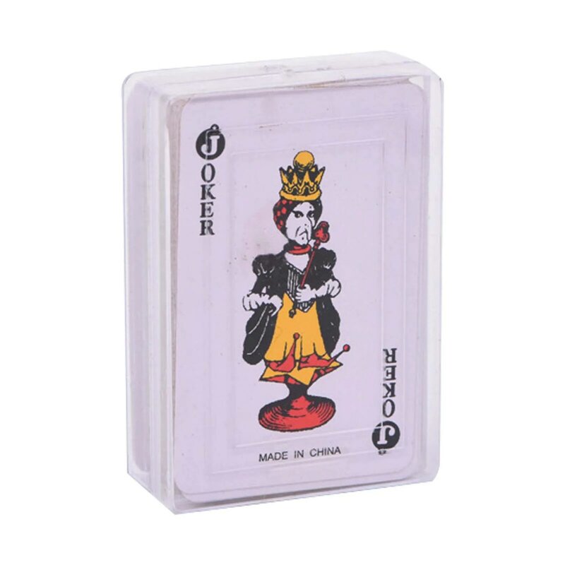 Juego de mesa de póker con patrón clásico, colección de cartas, productos de entretenimiento, 1 juego/54 cartas