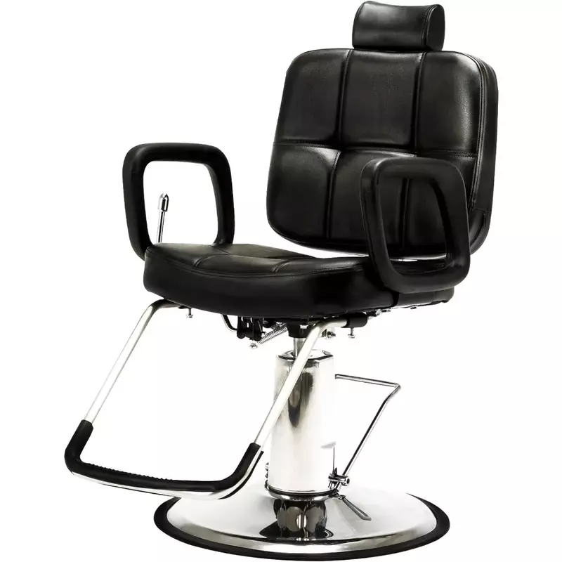 Hydraulic Recline Barber Chair Salon Chair for Hair Stylist Heavy Duty Tattoo Chair Shampoo Beauty Salon Equipment