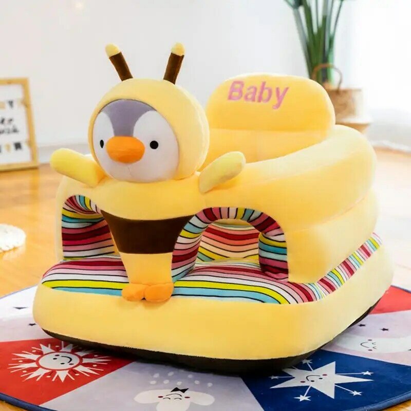 Детское мягкое сиденье в форме животного, для обучения, для мальчиков и девочек